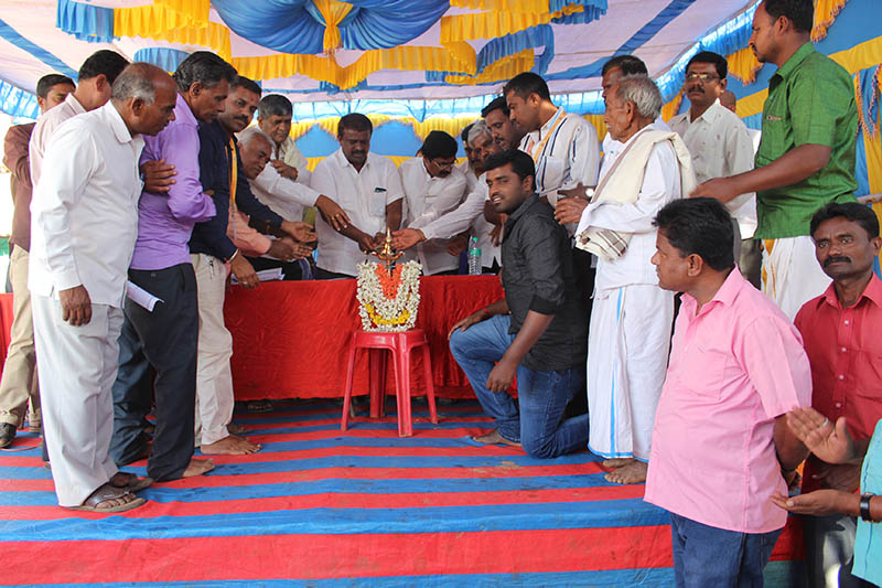 ಶ್ರವಣಬೆಳಗೊಳ: ಲಕ್ಷ್ಮೀದೇವಿ ಸಮುದಾಯಭವನ ಉದ್ಘಾಟನೆ ಕಾರ್ಯಕ್ರಮ